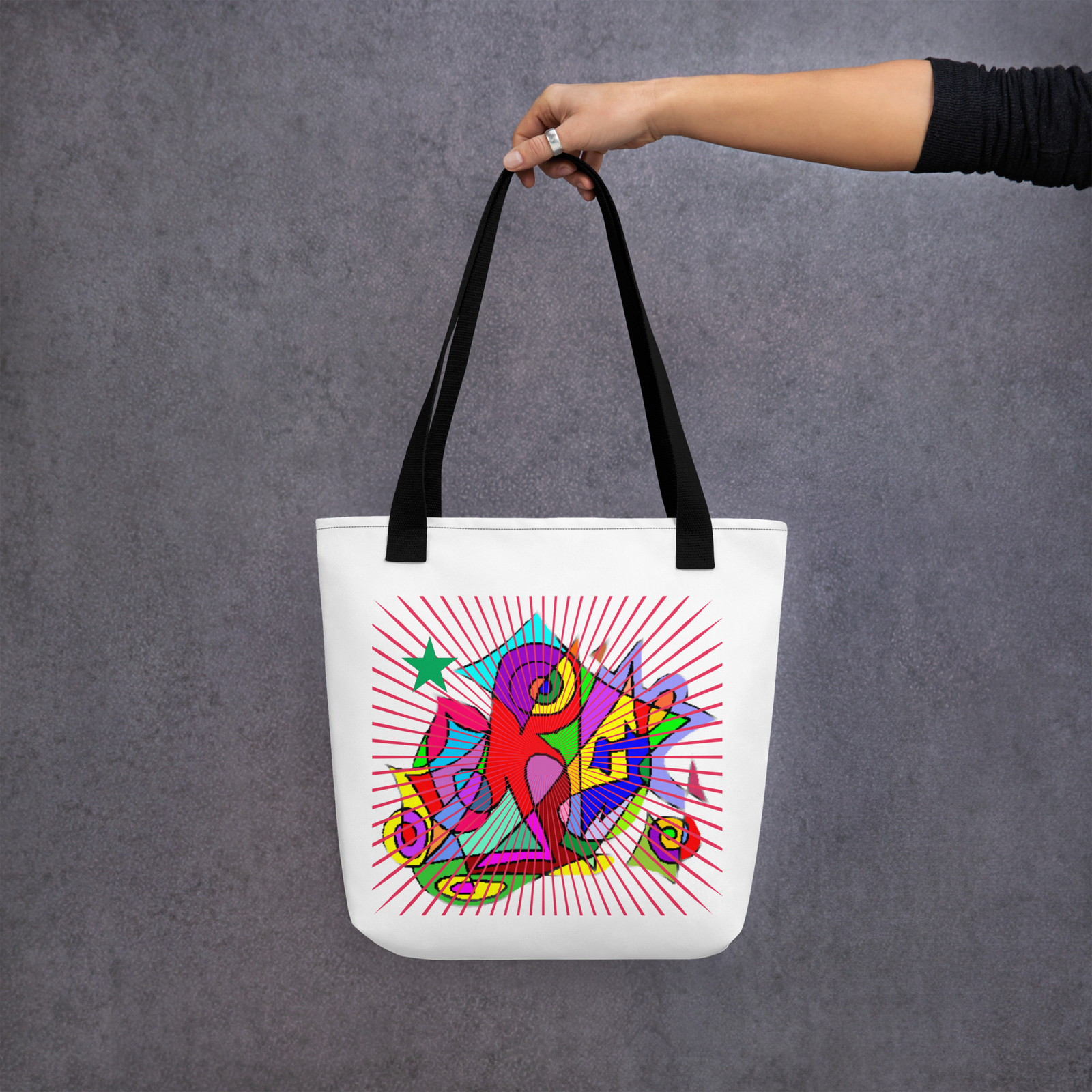 Abstract design Tote bag