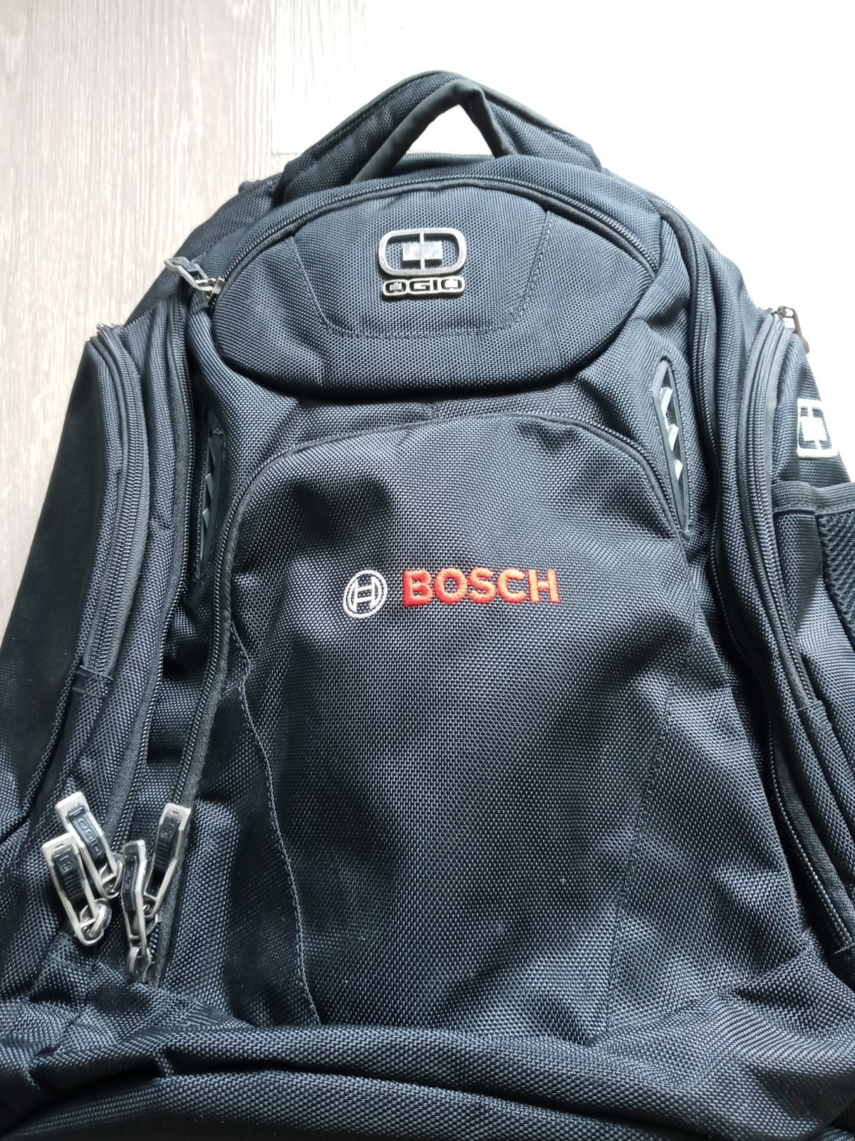 Ogio AFS Technologio Backpack With Bosch Patch perfect condition Black