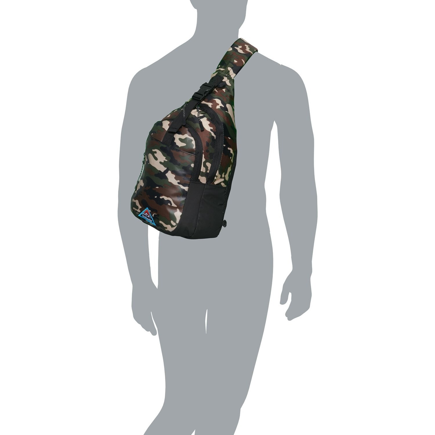 Avalanche Backpack Black Green Tan Brown Camo Crossbody Sling Day Small Bag New