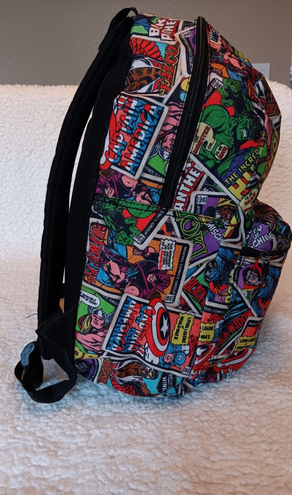 Bioworld Marvel Comics Comic Print 16″ Backpack