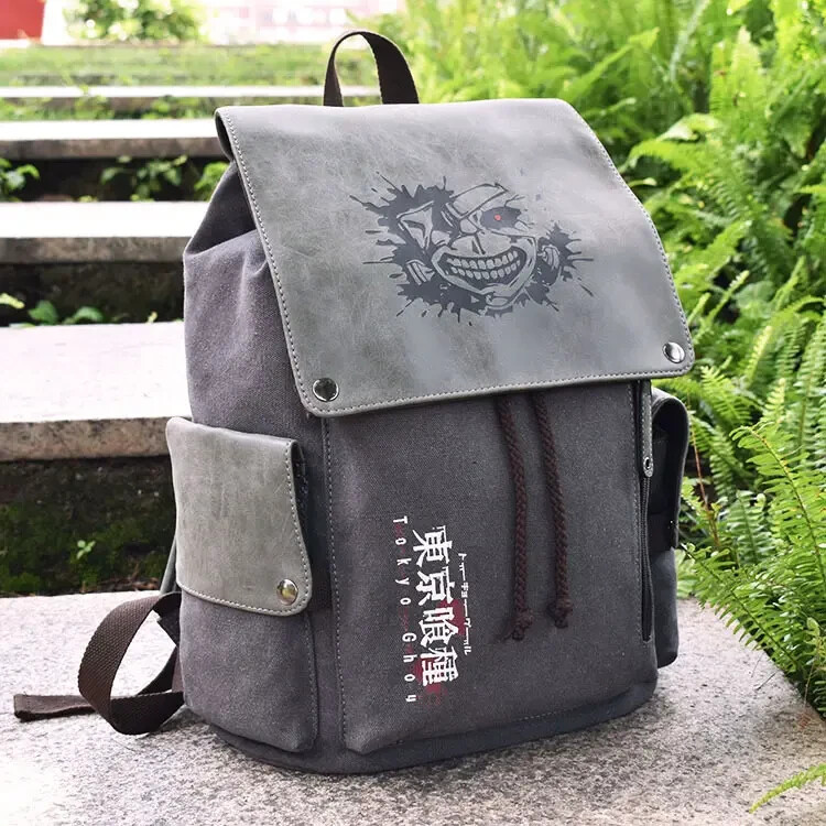 Anime Canvas Backpack Schoolbag