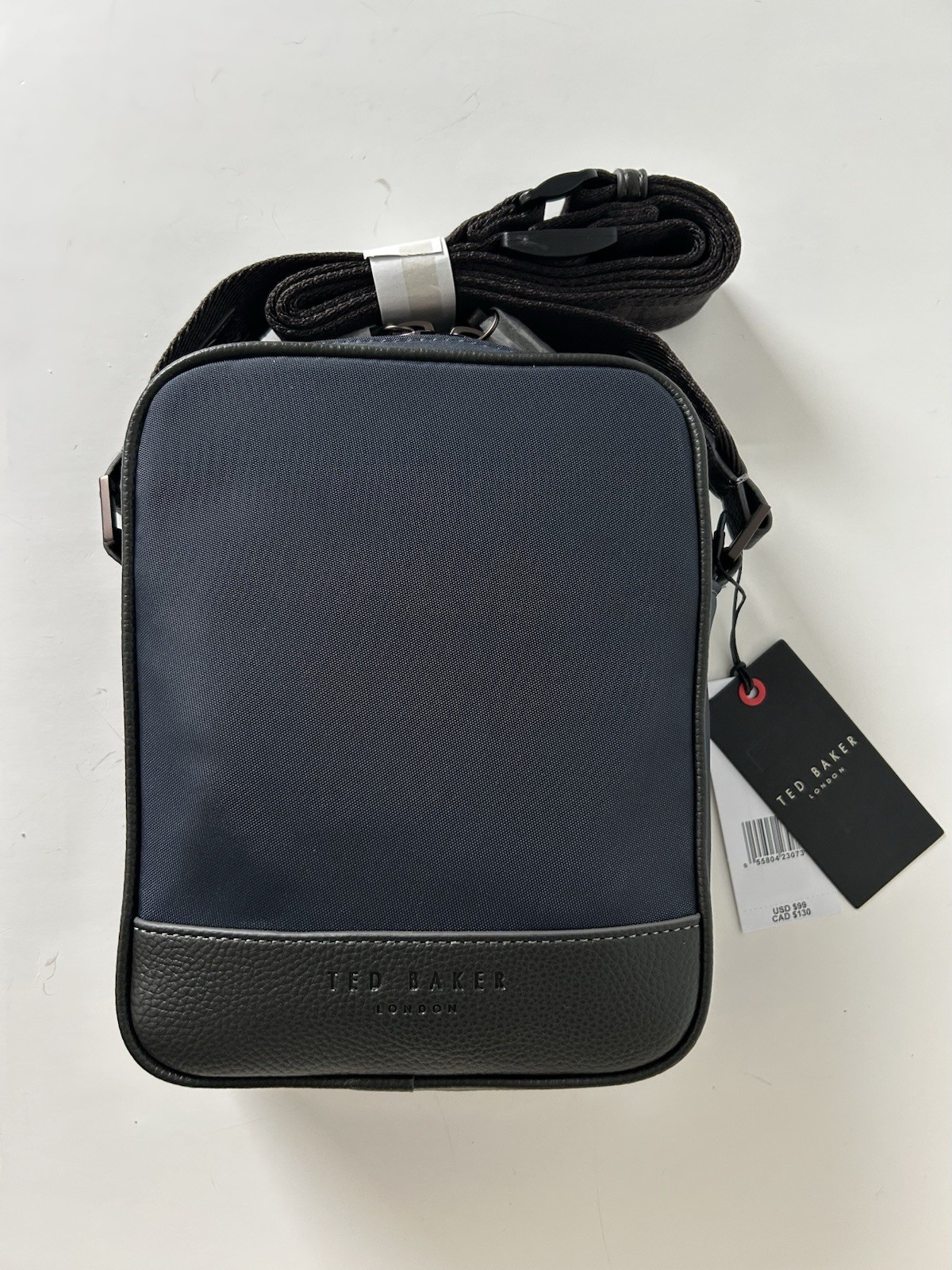 NWT Ted Baker London Fairford Sling Crossbody Bag Navy Marine