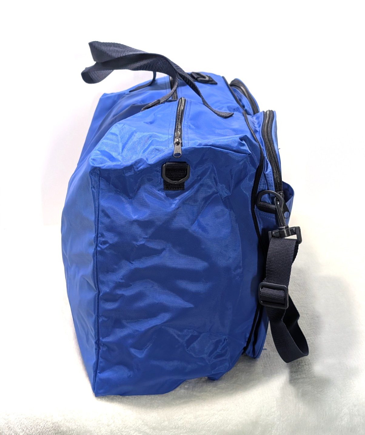 Vintage Polo Sport Large Travel Duffle Bag Royal Blue