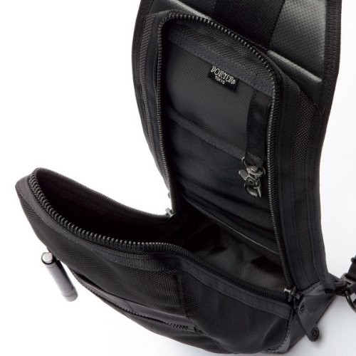 PORTER Yoshida & Co. Heat One-Shoulder Bag, Black, 703-08000