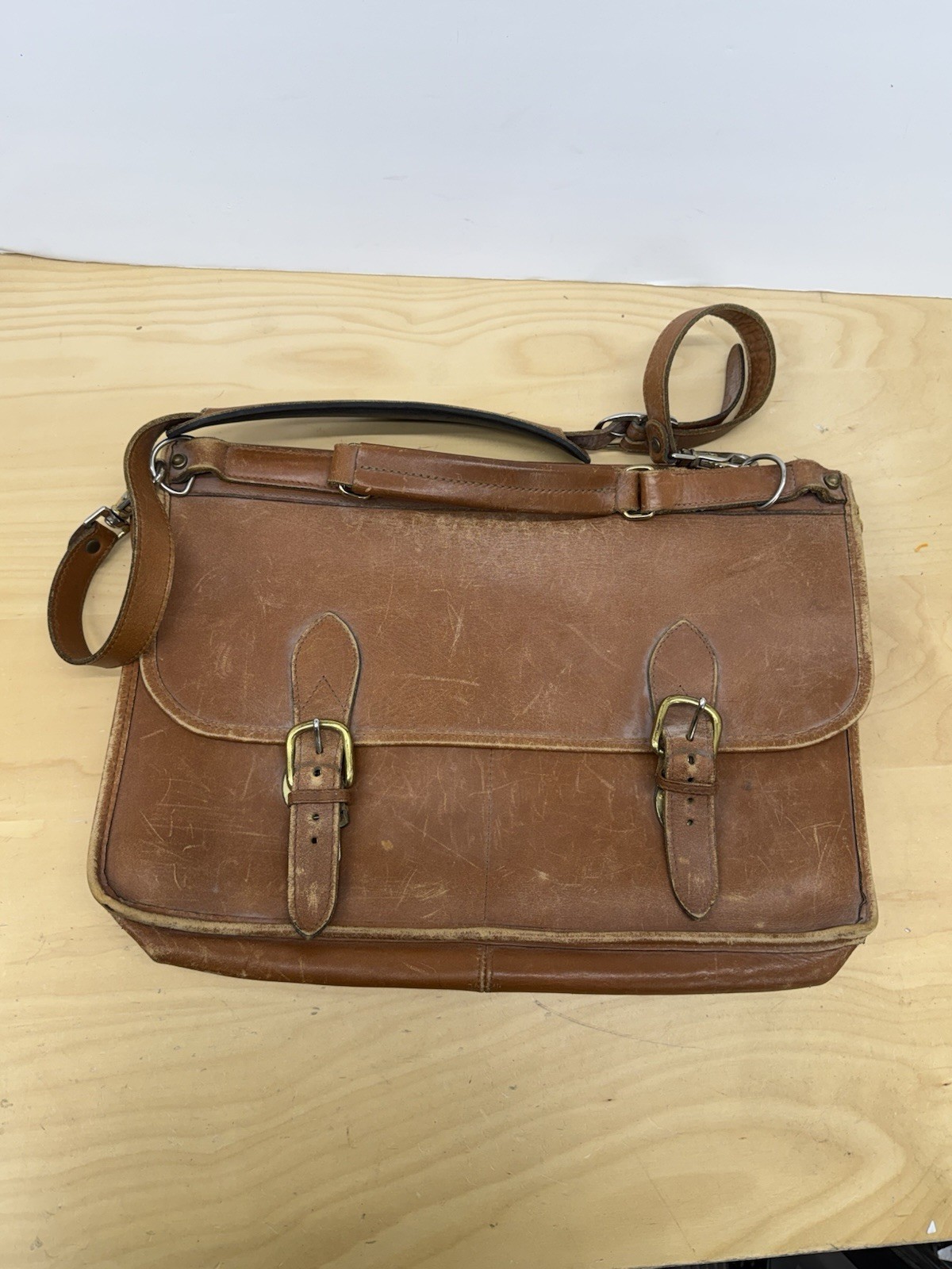Korchmar Garfield Leather Laptop/Brief Bag Traditional Espresso