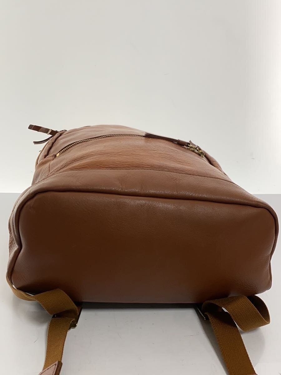 Authentic PORTER Leather Backpack Brown 14cm Depth 44cm Height 29cm Width