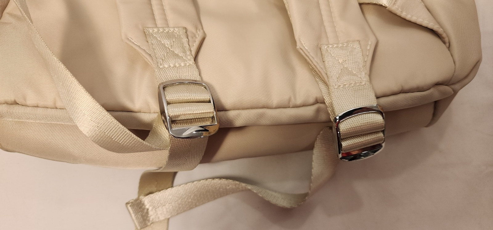 Aldo – SILVANOX – Bone White backpack – Work and Travel & Laptop Friendly