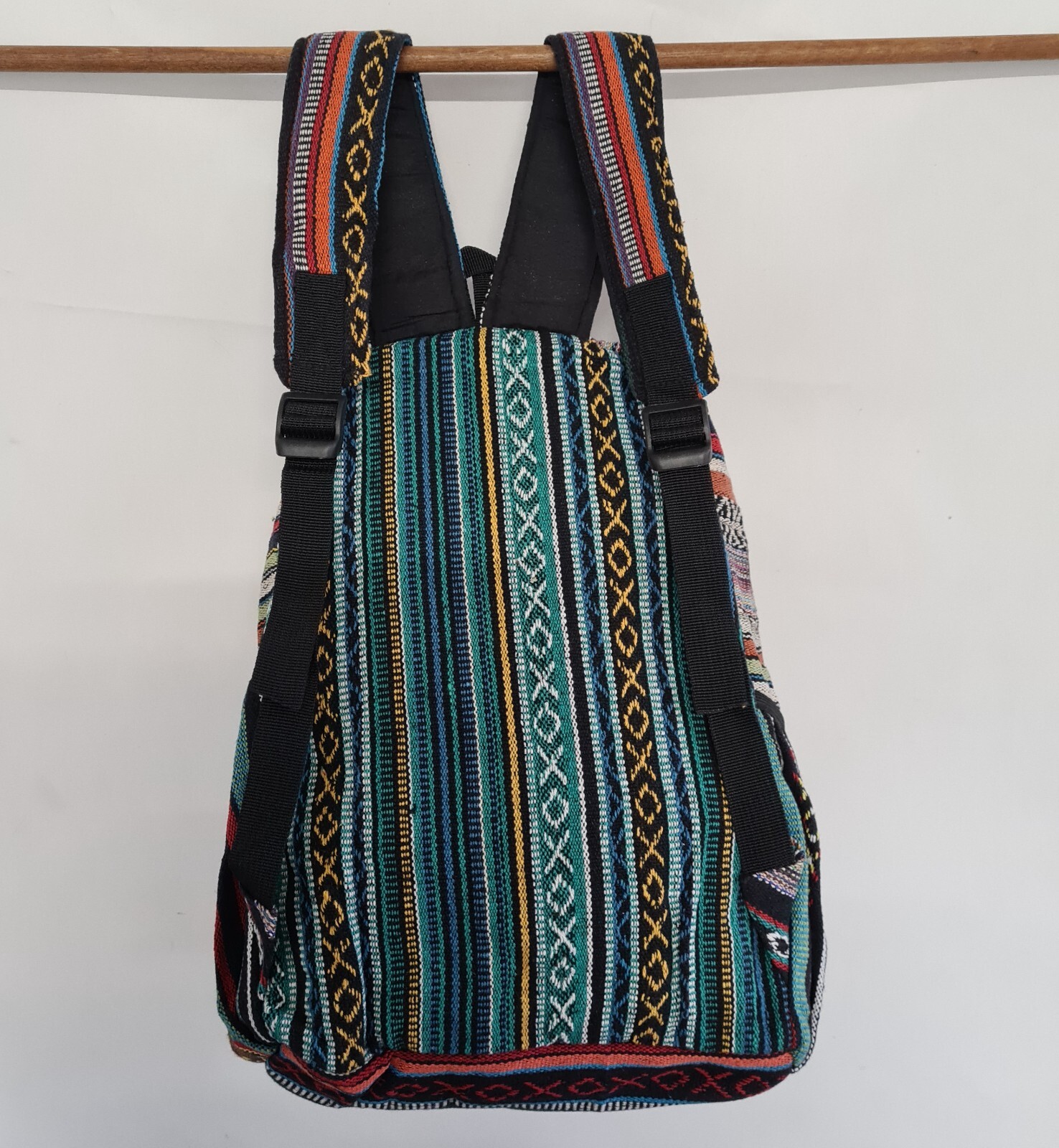 Boho Hippie Backpack Multicolour Colourful Handmade Travel Laptop Sleeve School