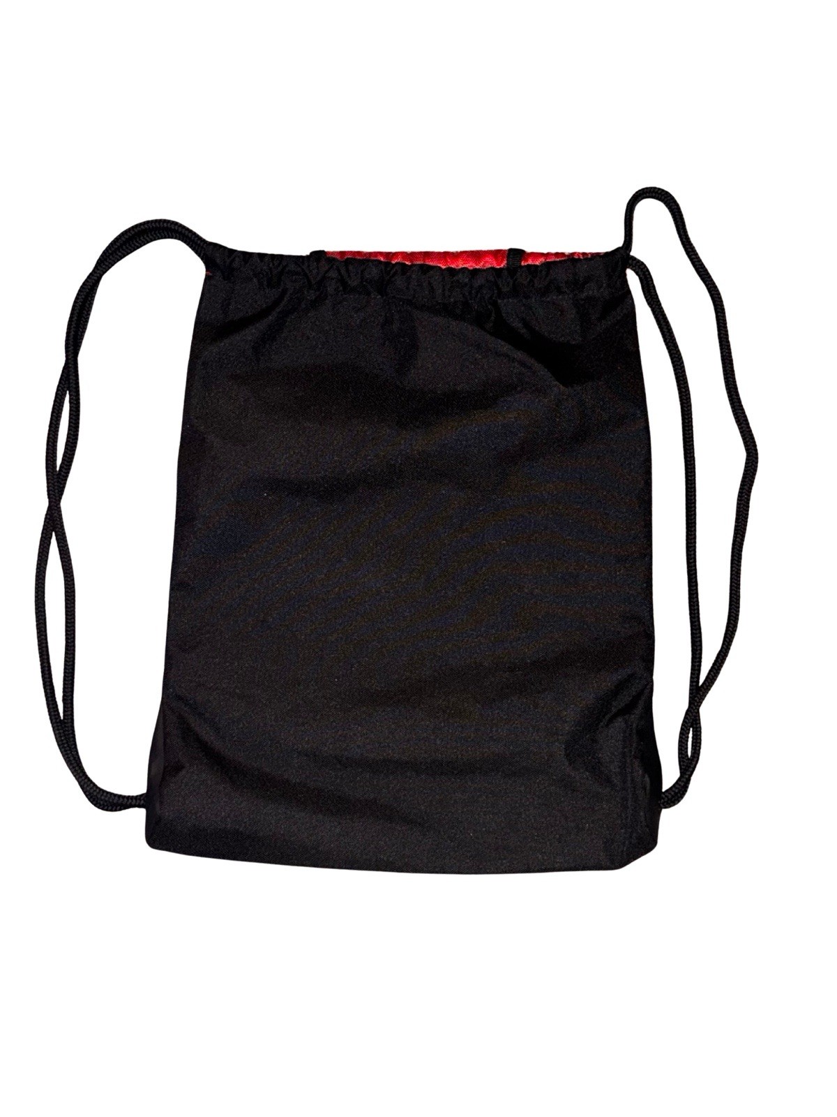 adidas Alliance II Large 20L Drawstring Gym Bag Zip Pocket Red Black White