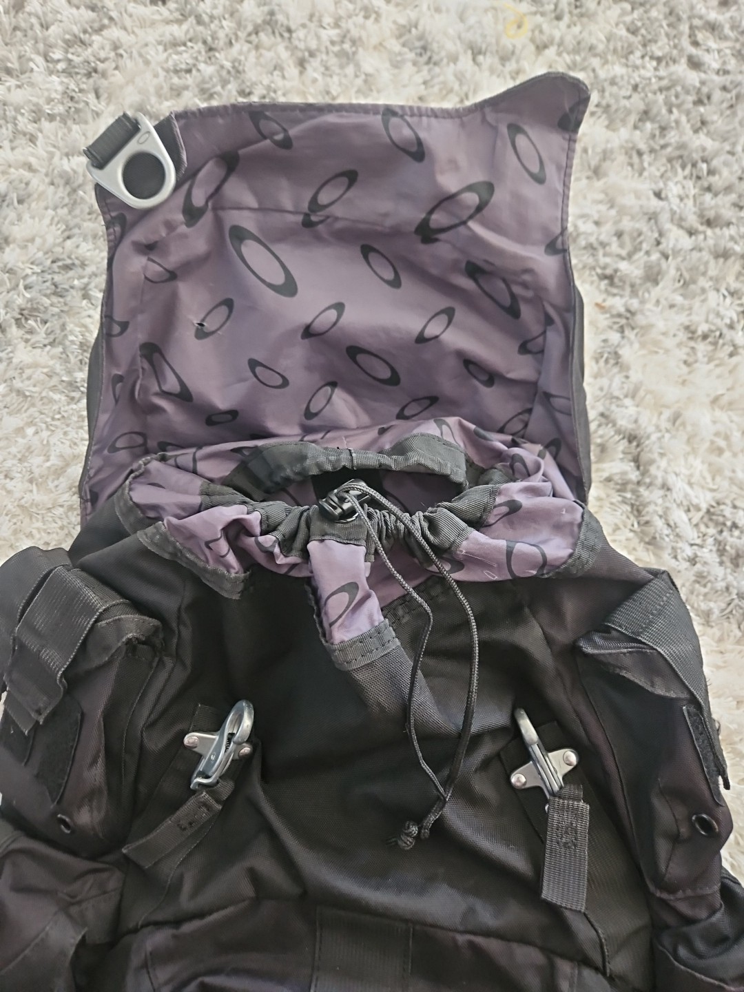 Oakley Mechanism Backpack Black Tactical Field Gear Standard Issue Vintage