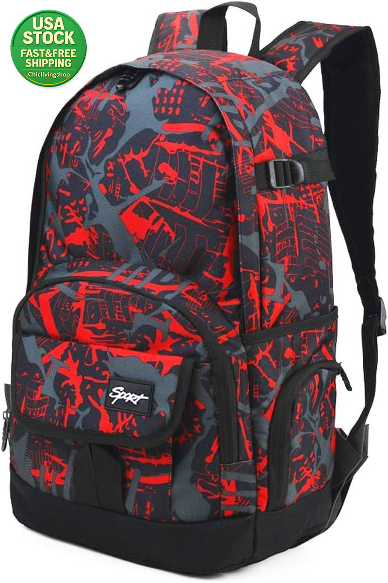 School Backpack Lightweight College Travel Bag Laptop Compartment