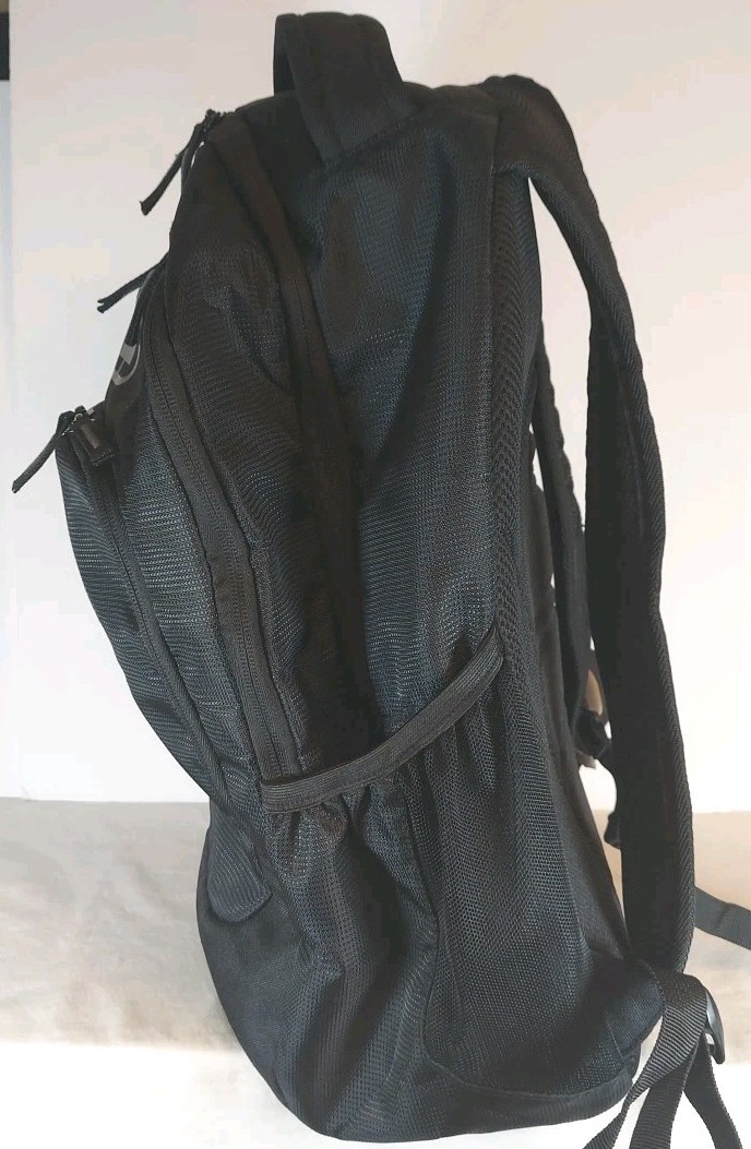 Ogio Logan Padded Backpack Laptop Bag Black With Frito Lay Embroidered Logo READ