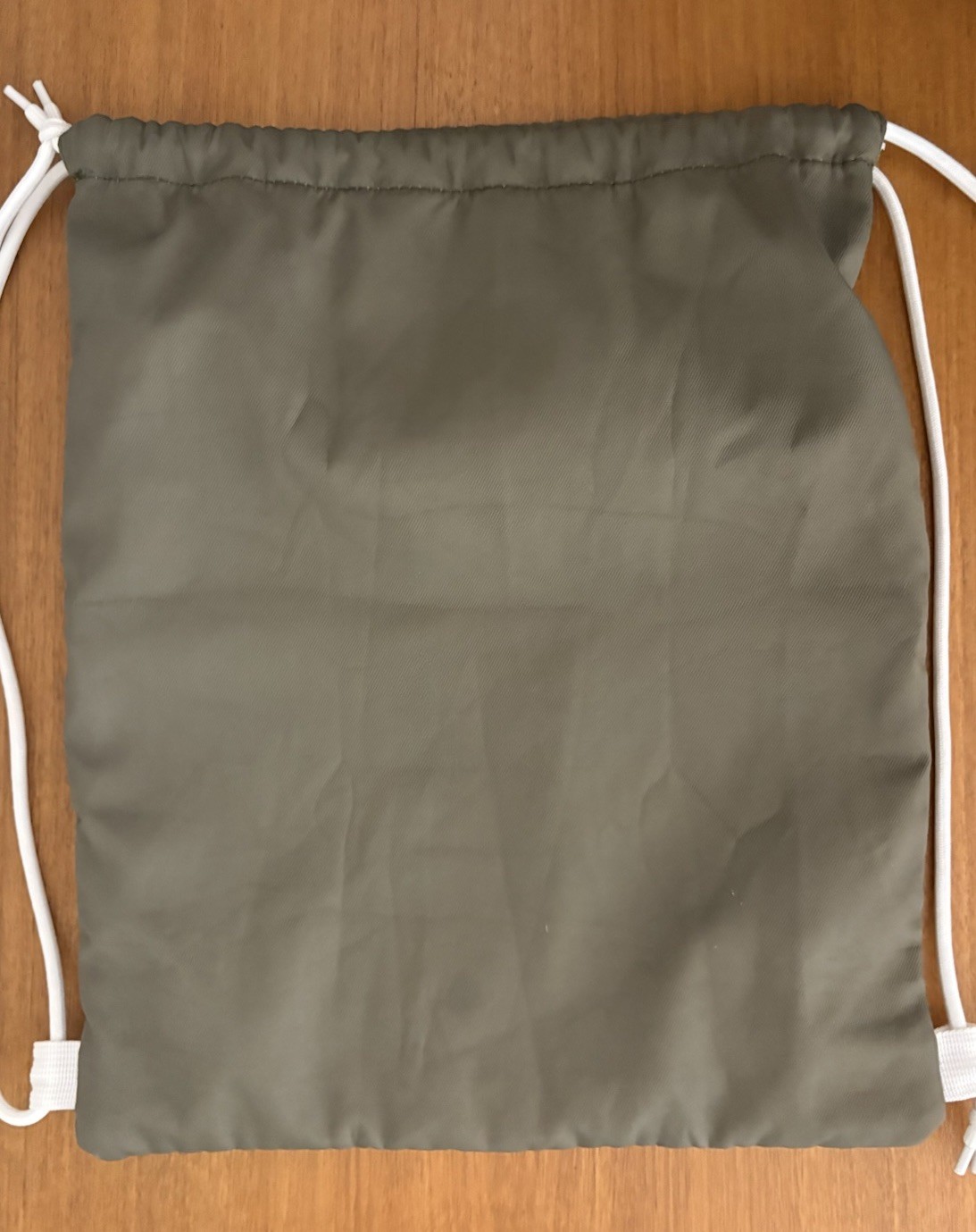 Wandf Drawstring Backpack Water-Resistant Green