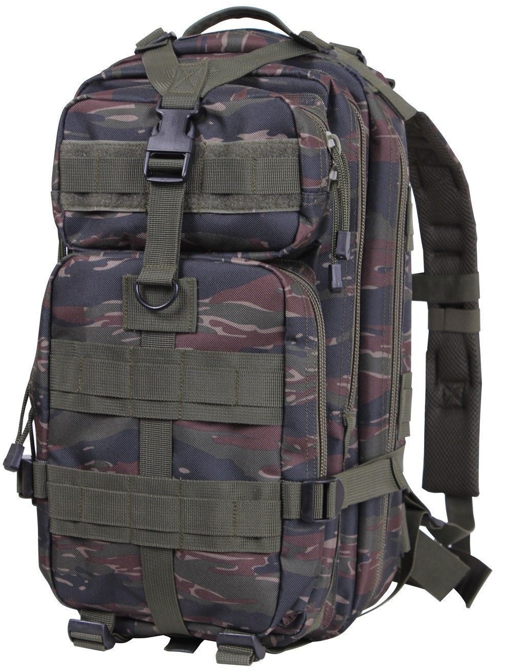 Rothco 17″ Tiger Stripe Camouflage MOLLE Medium Transport Pack Backpack Bag