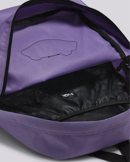 NWT VANS Off The Wall REALM BACKPACK Travel School Book Laptop Bag PURPLE HAZE
