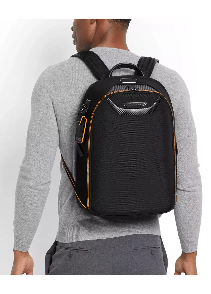 Authentic TUMI McLaren Velocity Backpack Black CX6 Carbon W/Tags $1,195 Retail