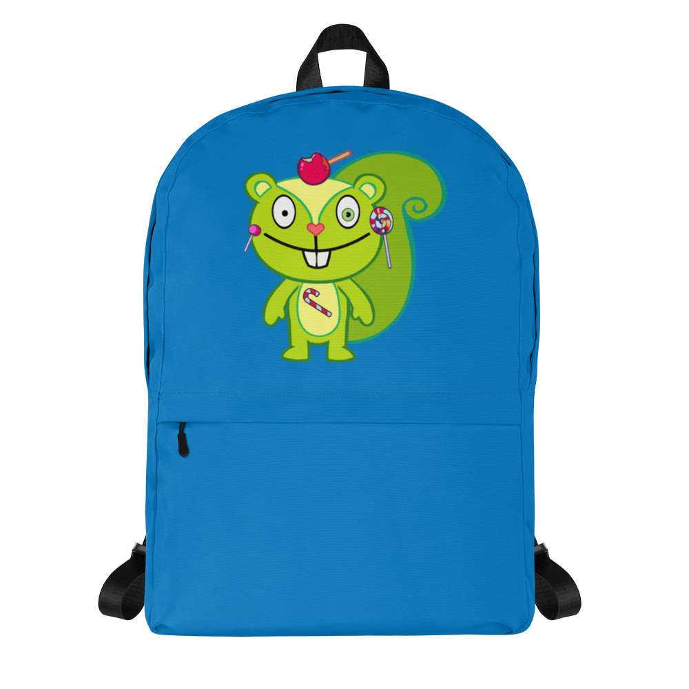Happy Tree Friends HTF Nutty Custom Print Blue Backpack