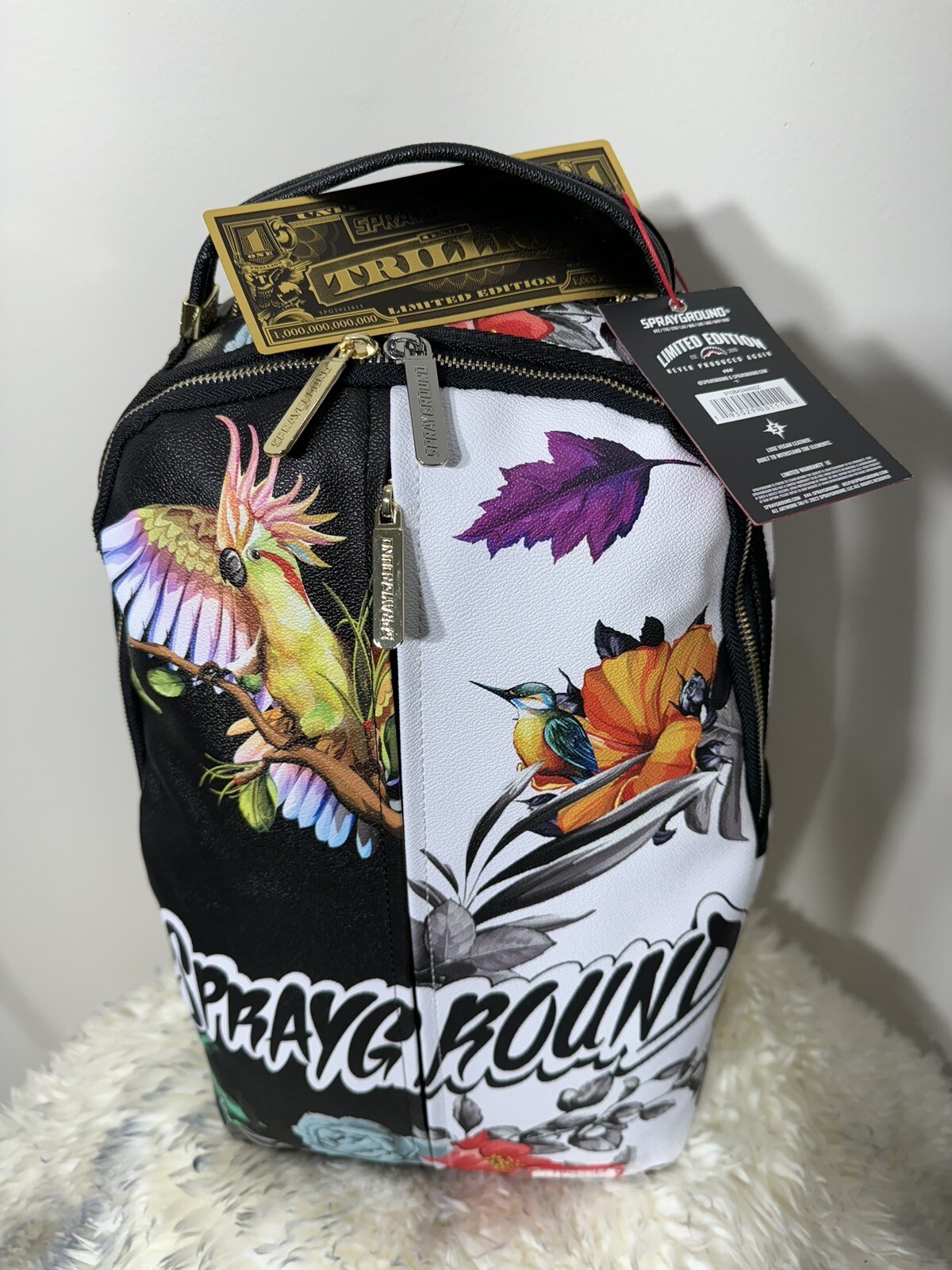 SPRAYGROUND SHADOW FLIGHT BACKPACK (DLXV) LIMITED EDITION **SOLDOUT EVERYWHERE**