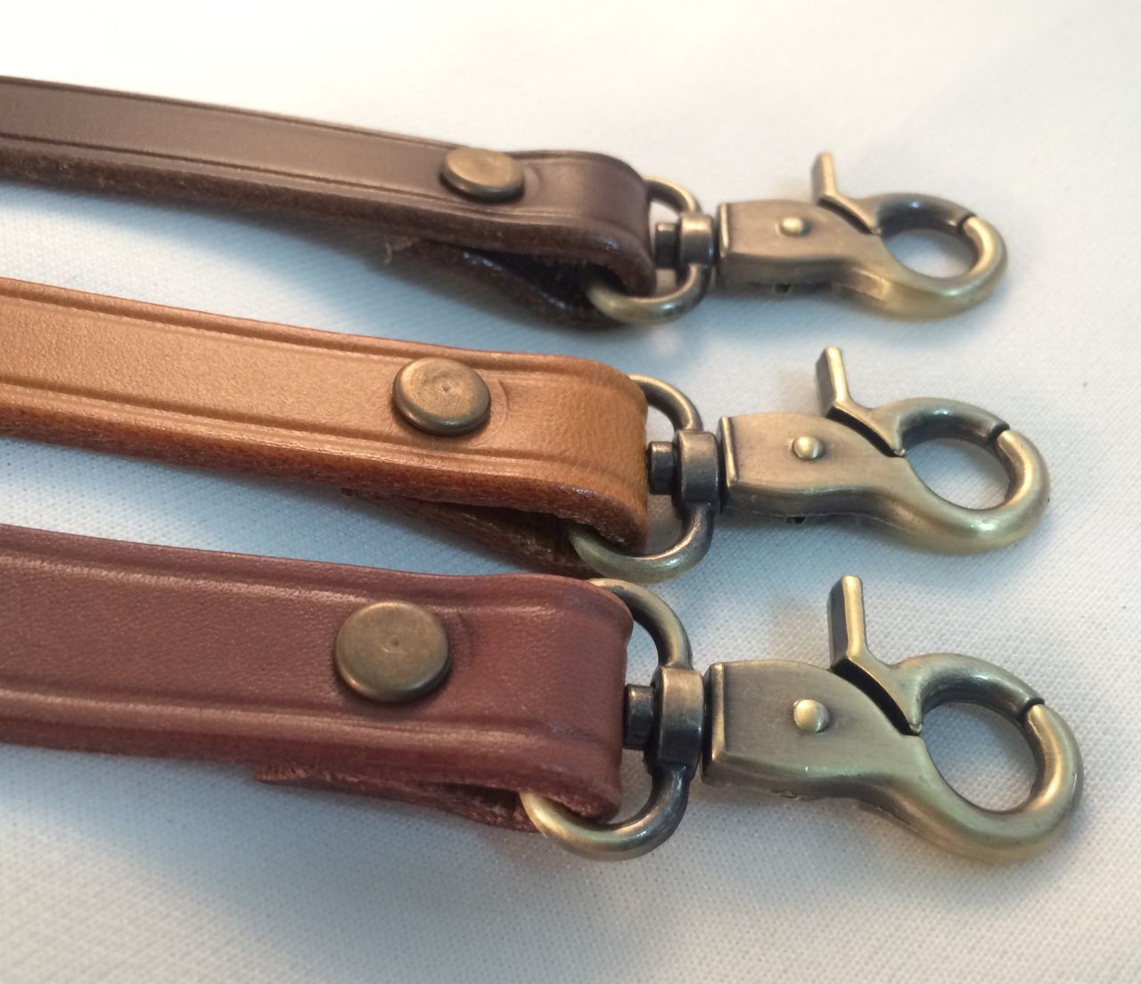 5/8 in. Thick Leather Cross Body Shoulder Purse Bag Replacement Straps 4 Colors