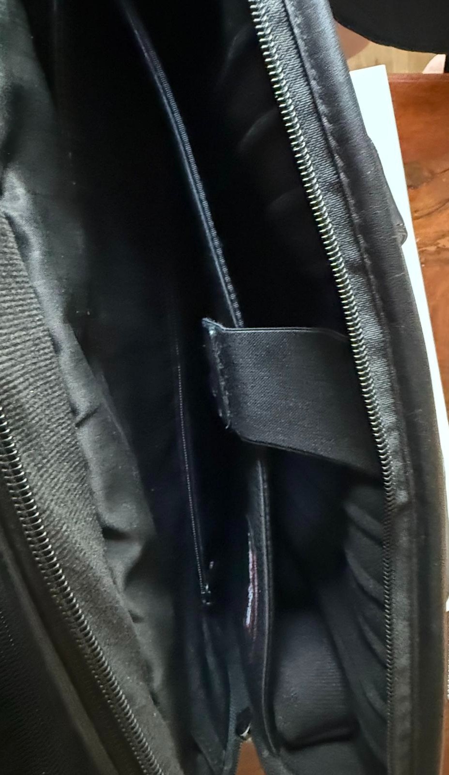 96531DH Tumi Alpha 2 T-Pass Organizer Briefcase in Black Napa Leather Laptop Bag