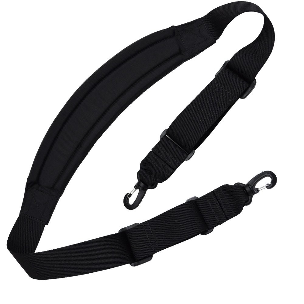 Manhattan Passage SS-02 Curved Shoulder Strap (Black)
