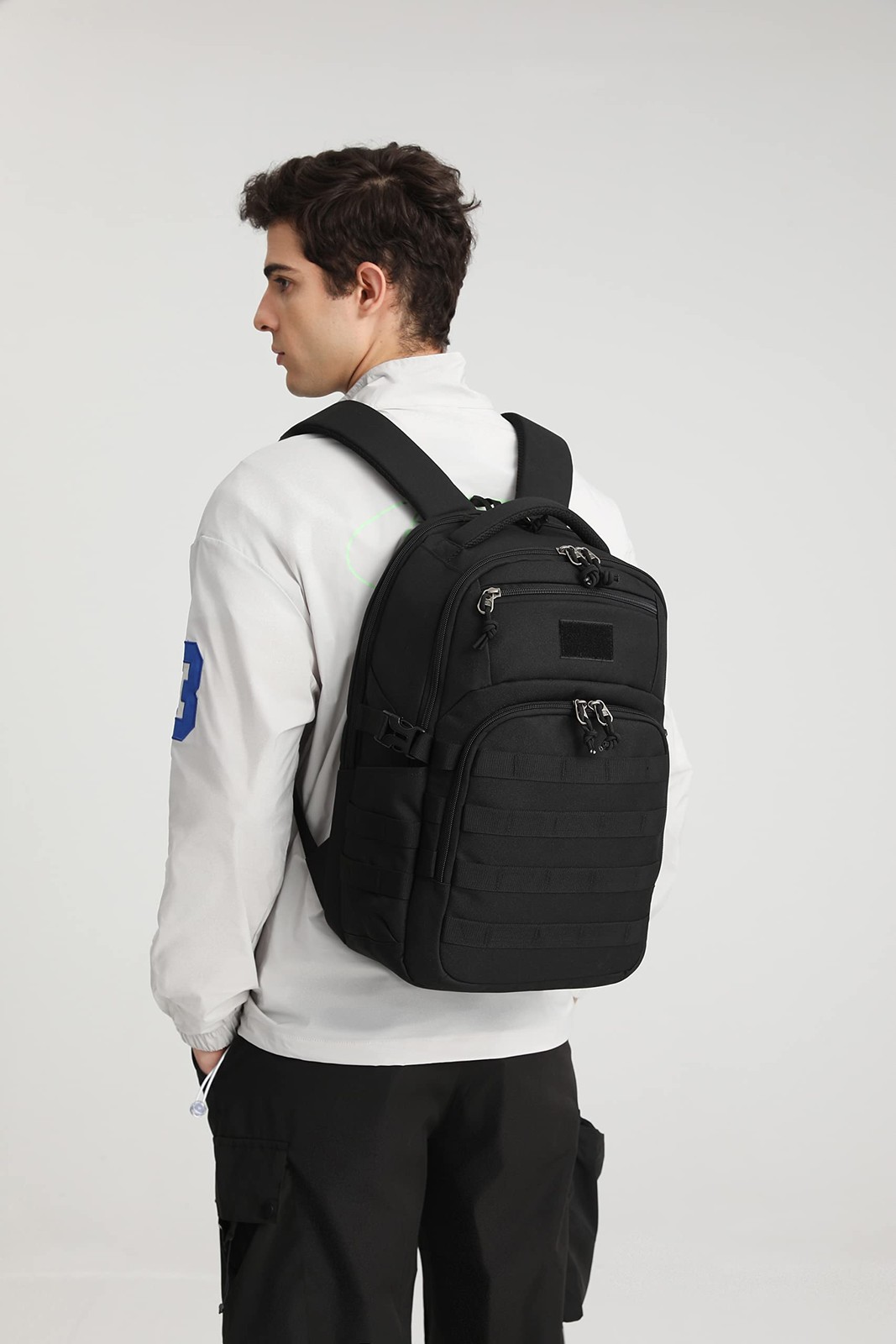 Military tactical backpack, backpack for men black small tactical assault bag…
