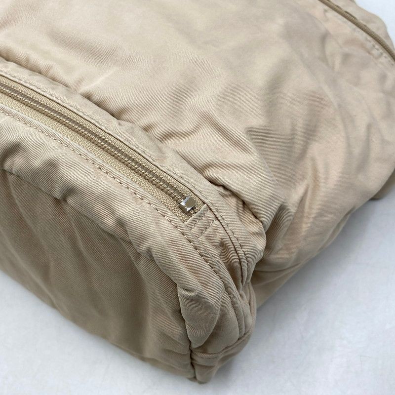 Authentic Porter Favor Shoulder Tote Bag Beige 34cm x 31cm Damaged Used Luggage