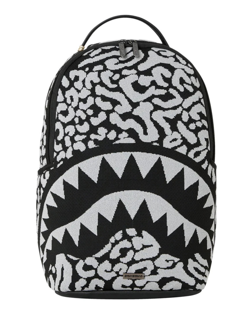 Sprayground TACTILE TECHNIQUE Backpack🔥New Black Knit Travel Bookbag School Bag