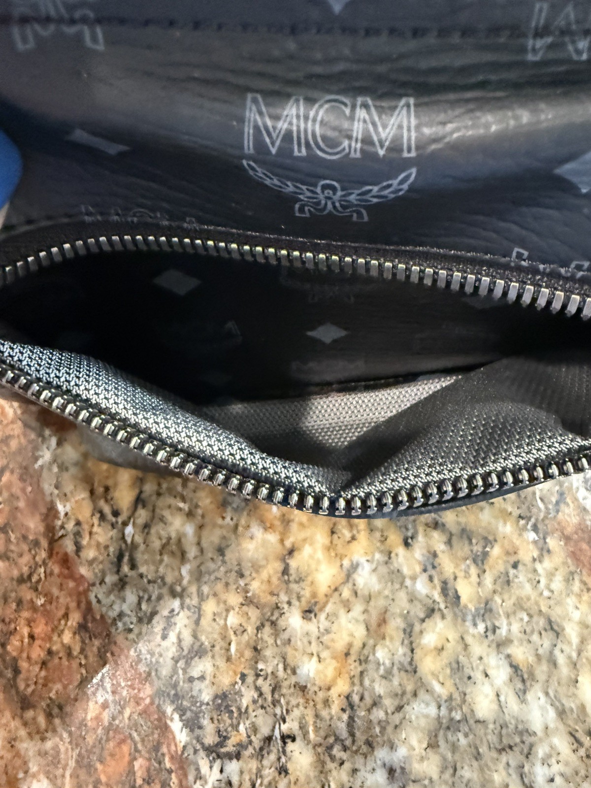 MCM Black Leather studded Backpack M Size – New without tags