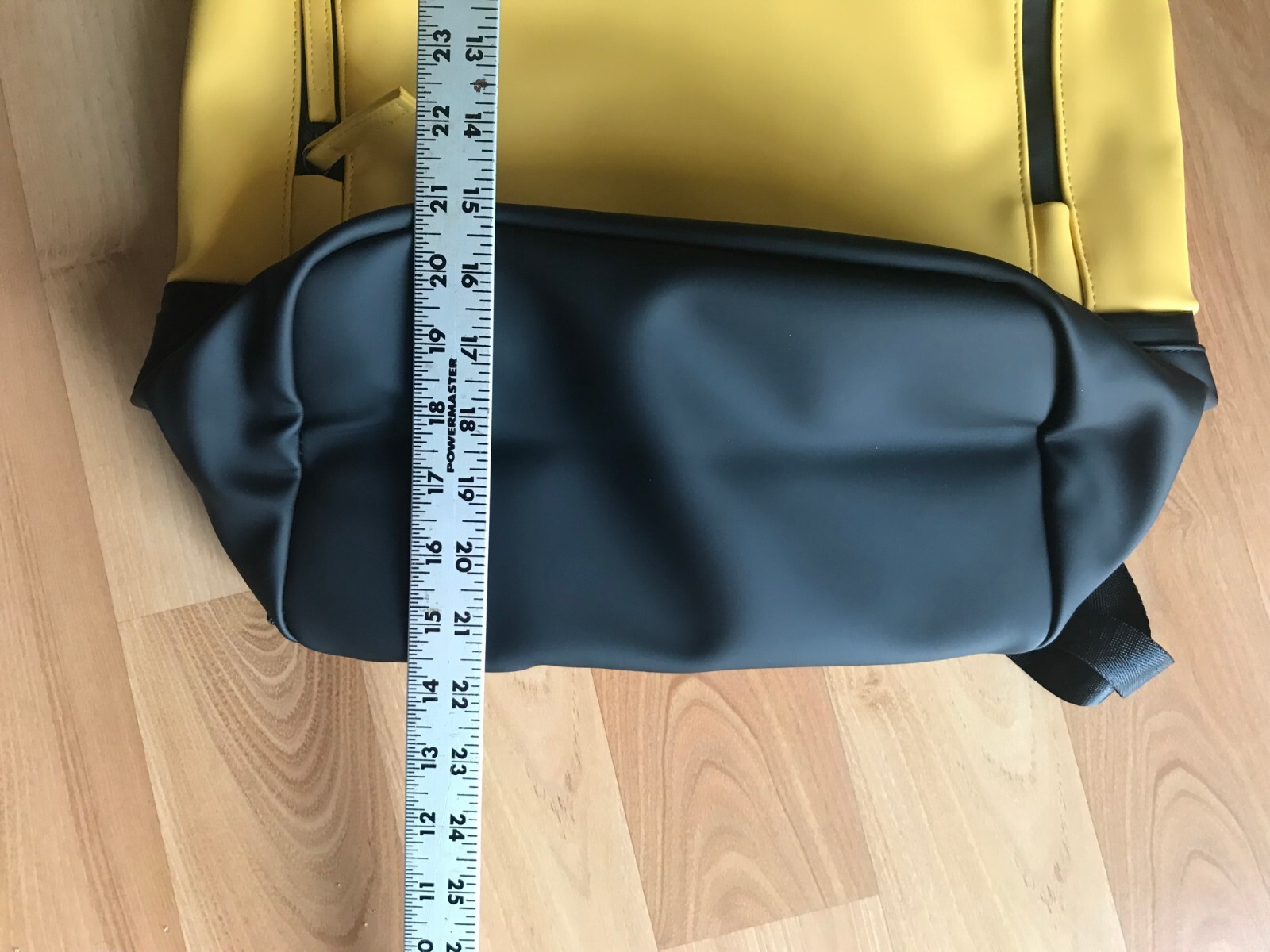 New Men’s / Women’s Unisex Atley James Yellow & Black Water-Resistant Backpack