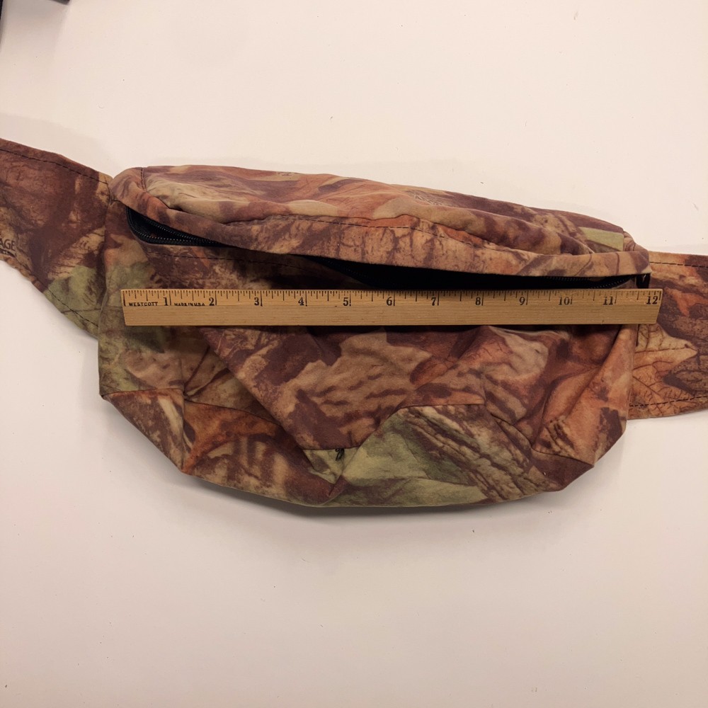 Retro MPI outdoors crafted in America hunting hip pack soft feel timber camo