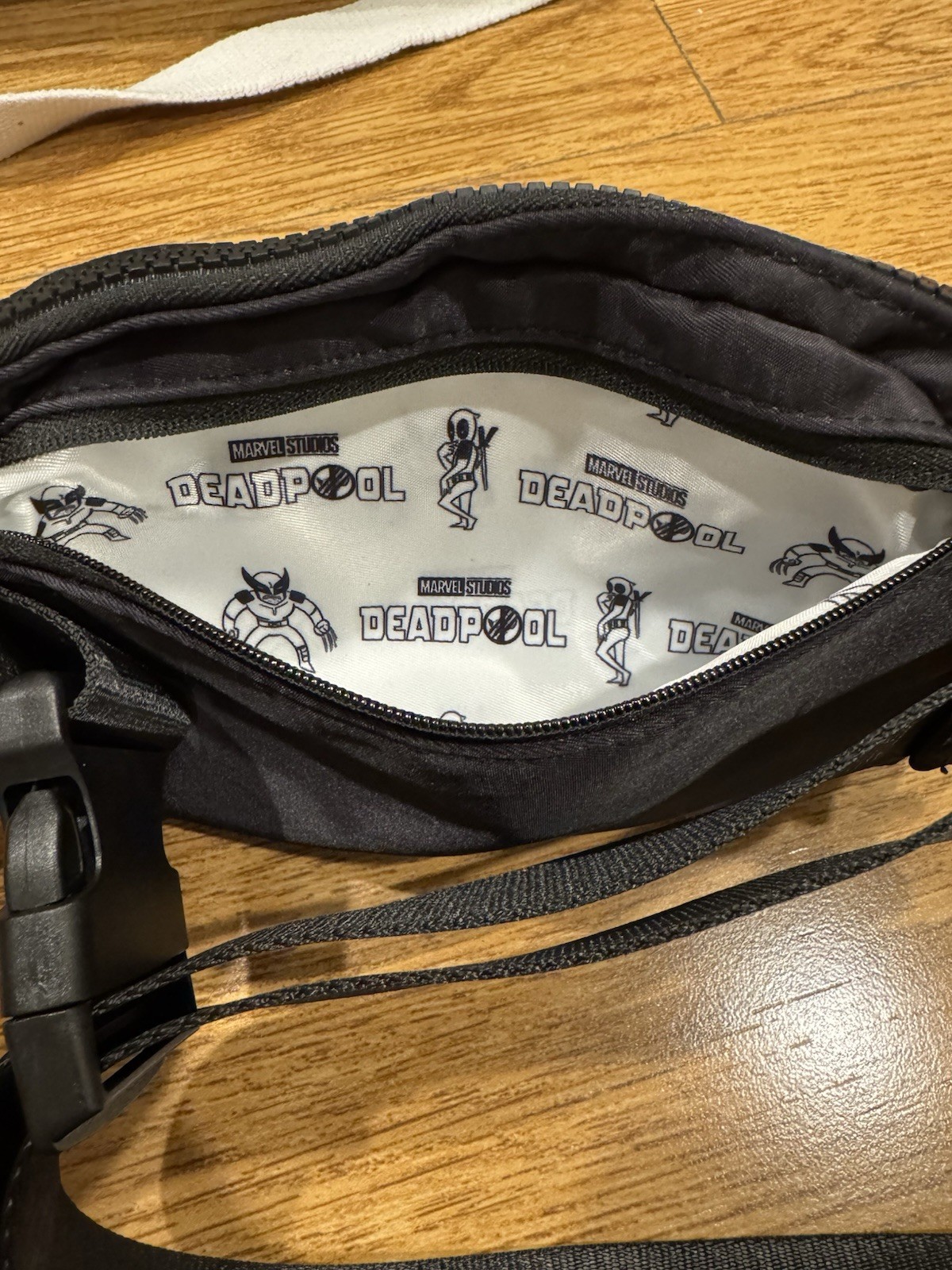 Deadpool & Wolverine Fanny Pack Waist Bag Zipper Pouch Crossbody Bag New Gift