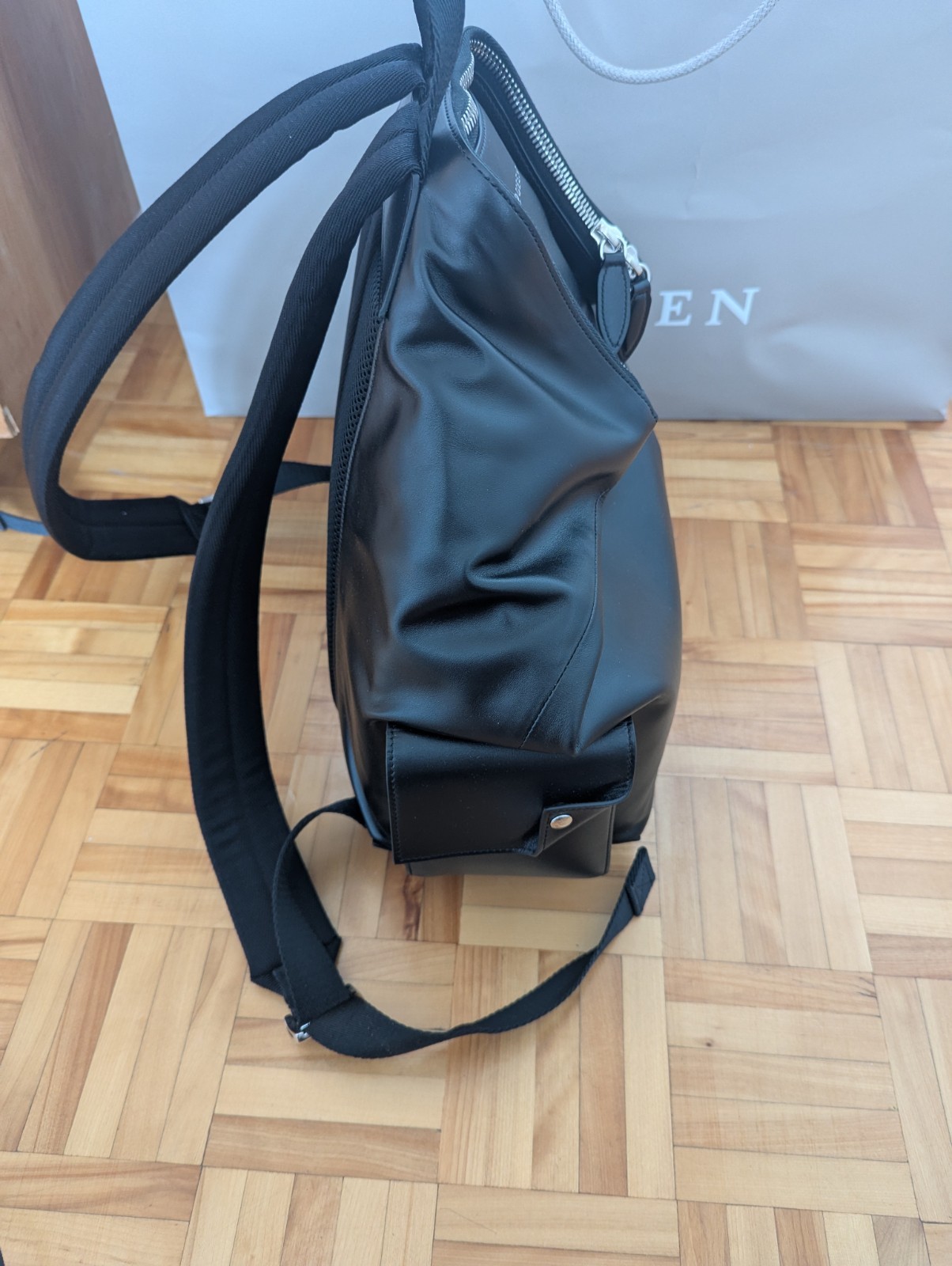 Alexander McQueen Manta Backpack calf leather