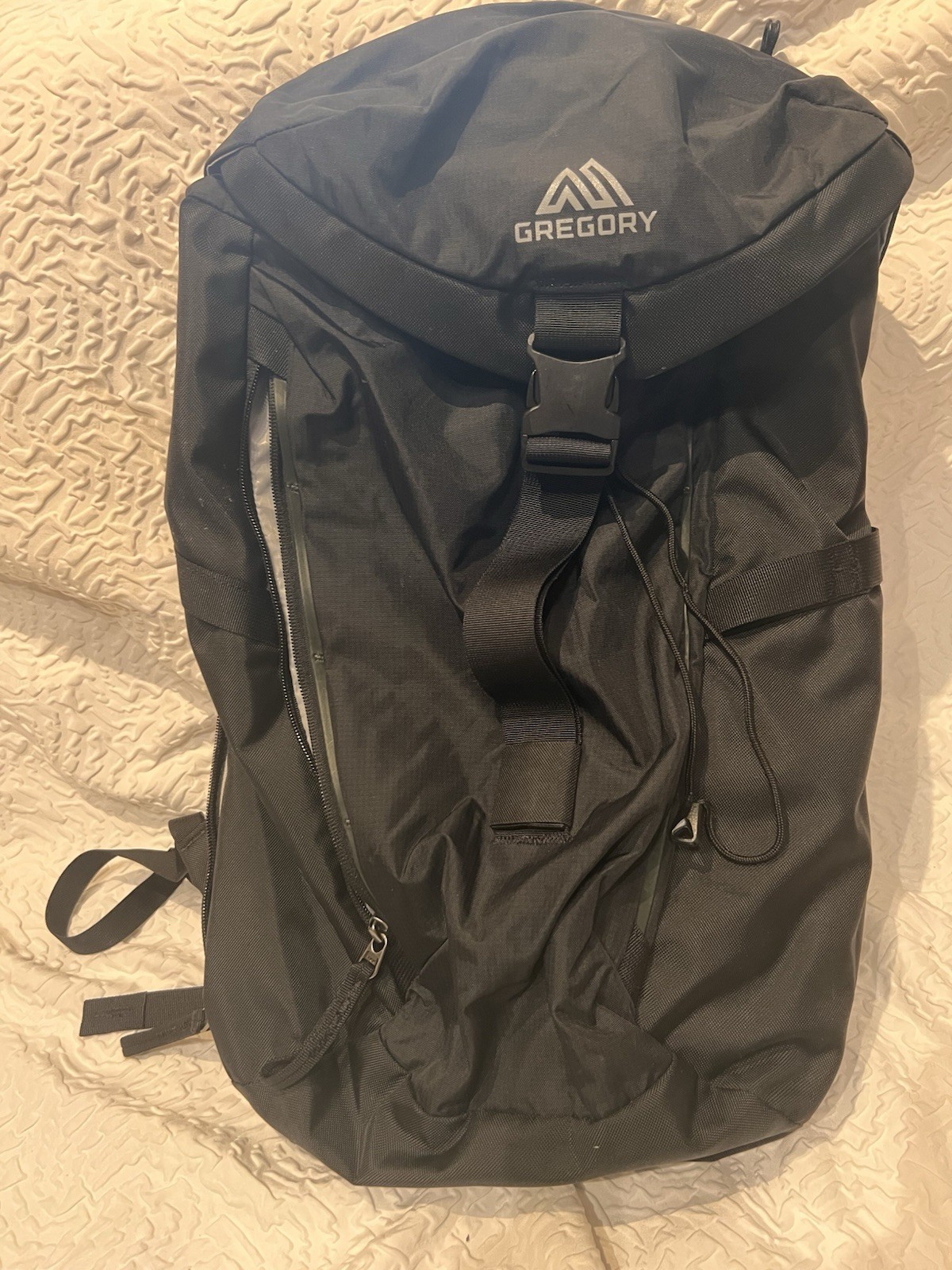 Gregory Sketch 25 Backpack Black Daypack Travel Hiking Laptop School Tech Bag