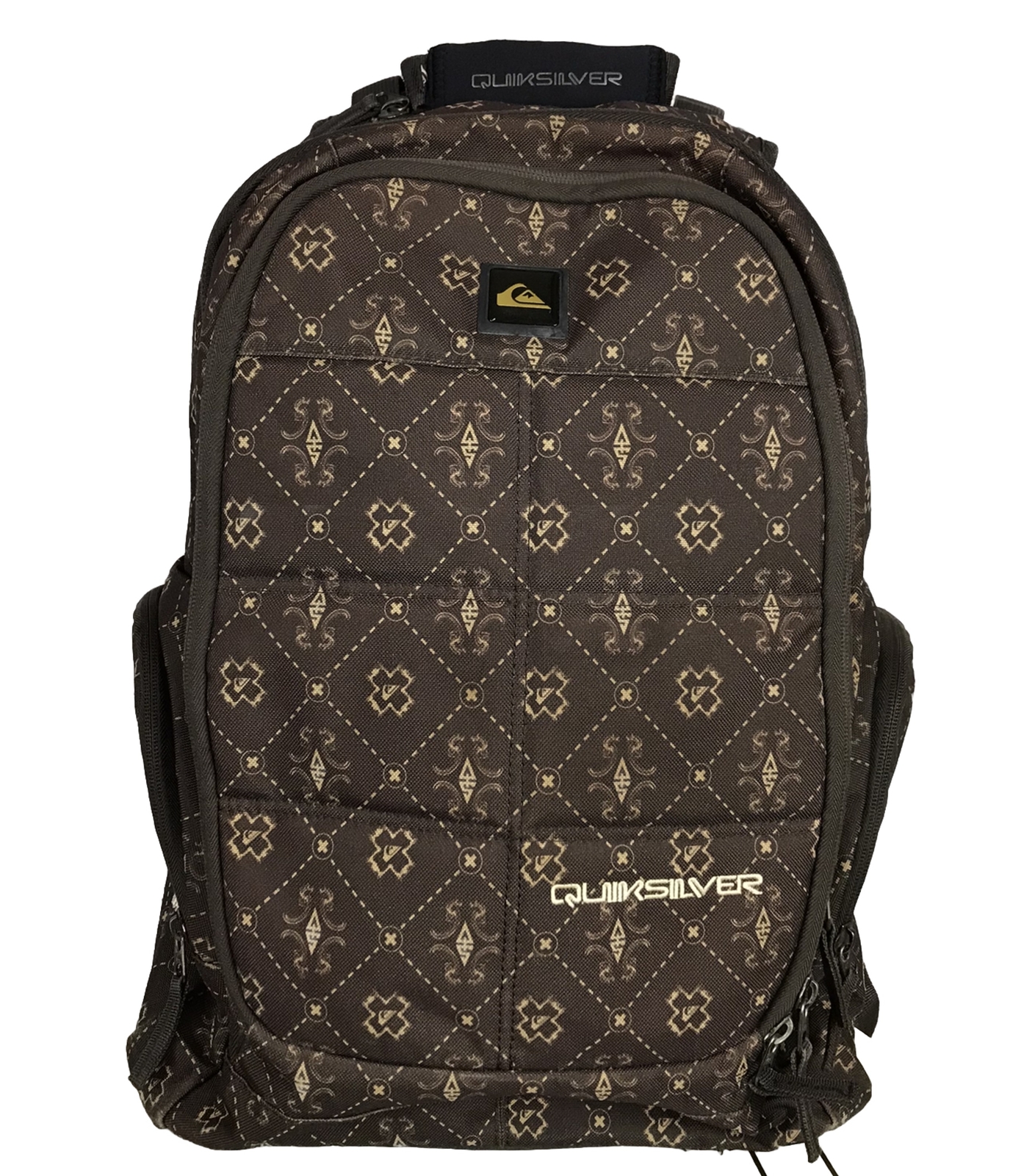 Quicksilver Adult Unisex Brown Medium Students School Bookbag Traveler Backpack
