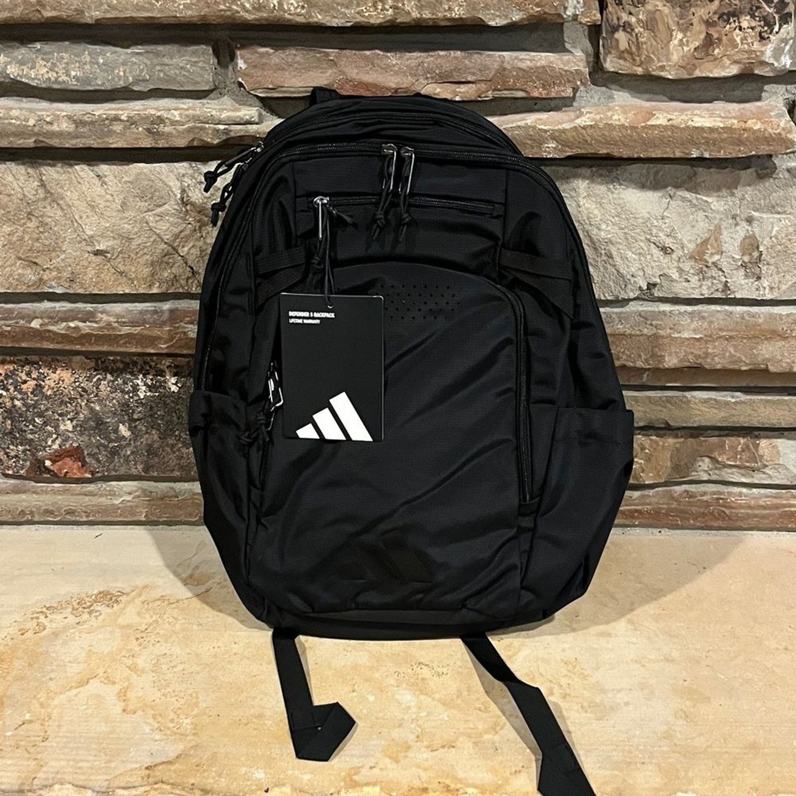 Adidas Defender 5 All Black Backpack