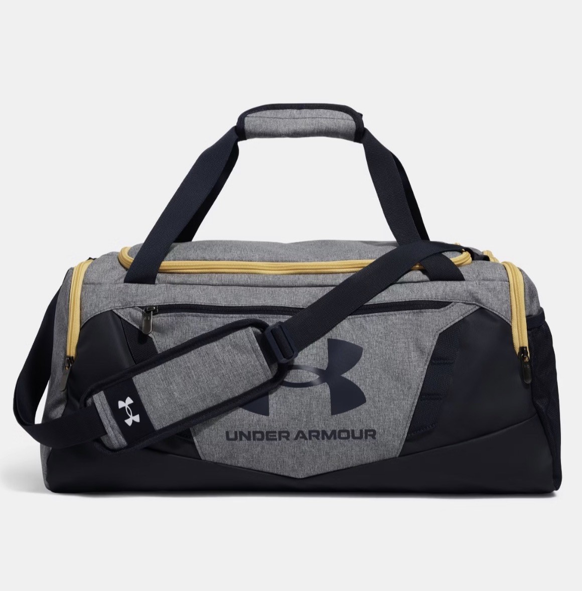 Under Armour Undeniable 5.0 Duffle Gym Carry on Bag W/ Shoe Pocket 40L Navy Gray