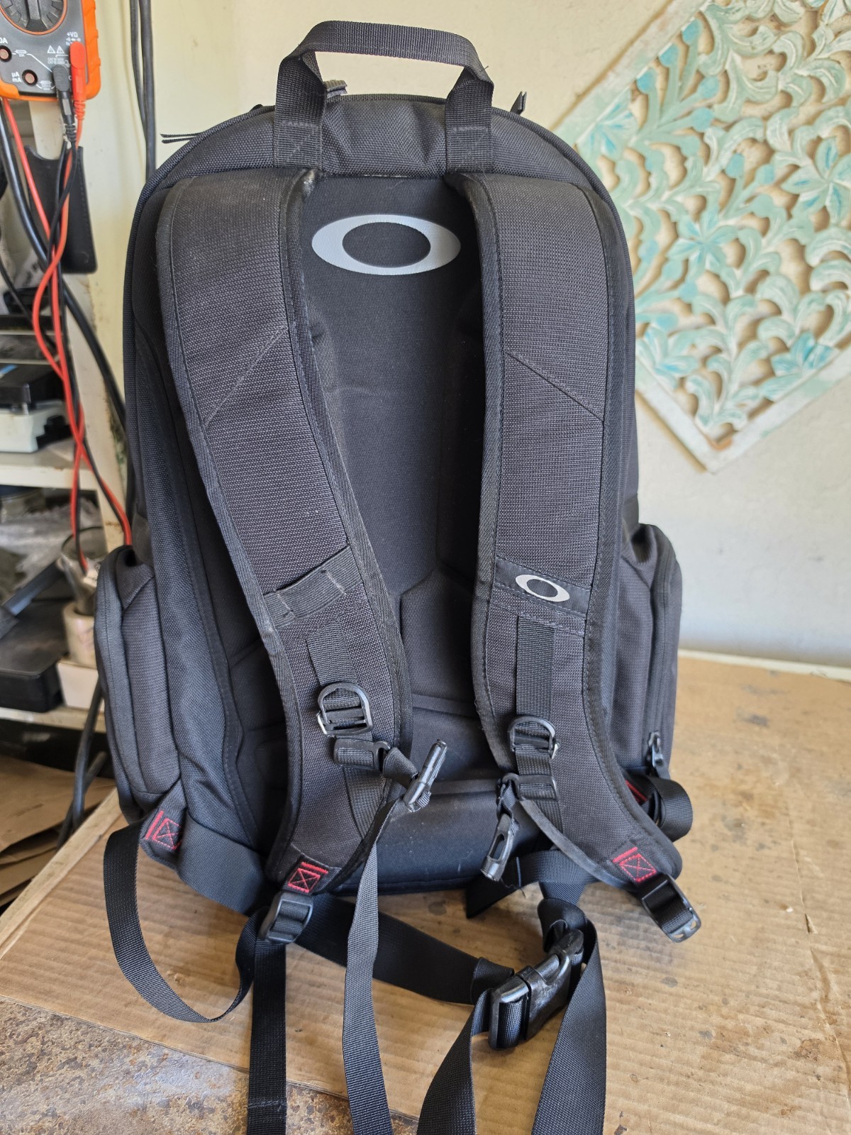 RARE OAKLEY Chamber Range Backpack Black Elite Special Forces Transport Day Pack