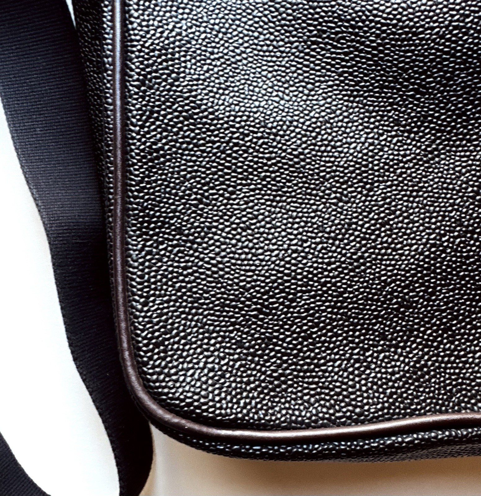 Mulberry Large Scotchgrain & Leather Mens Unisex Crossbody Satchel Messenger Bag