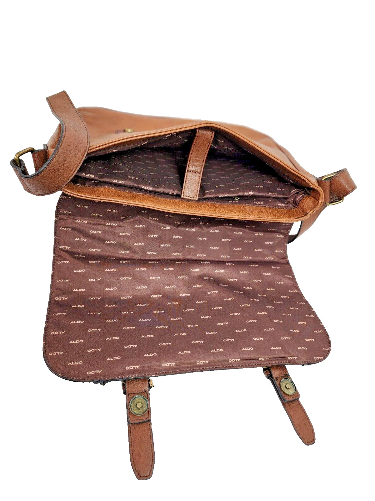 ALDO Men’s Briefcase Shoulder Bag Brown