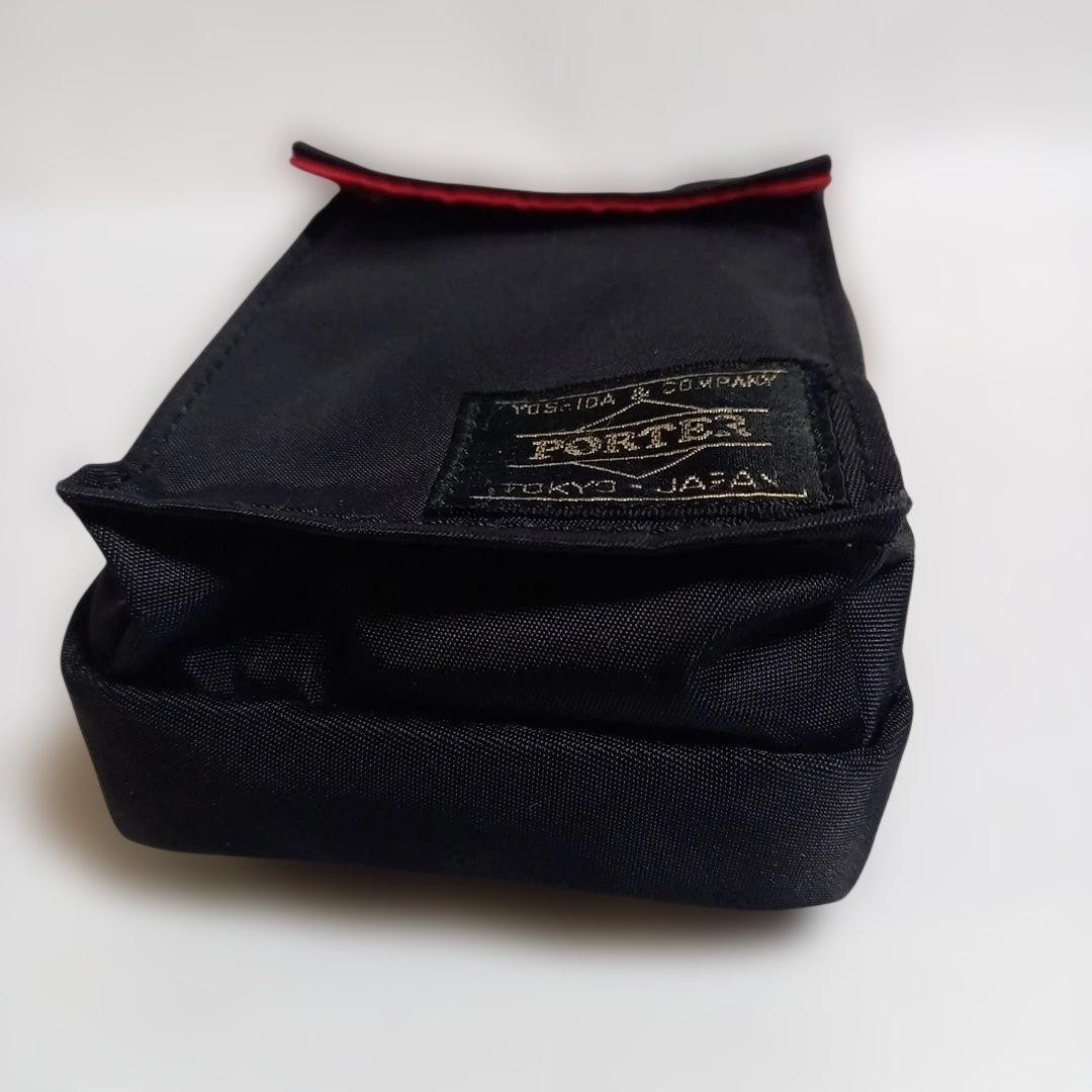 Porter Limited Edition Elfine Mobile Pouch Black Men Rare yoshida kaban Model Li