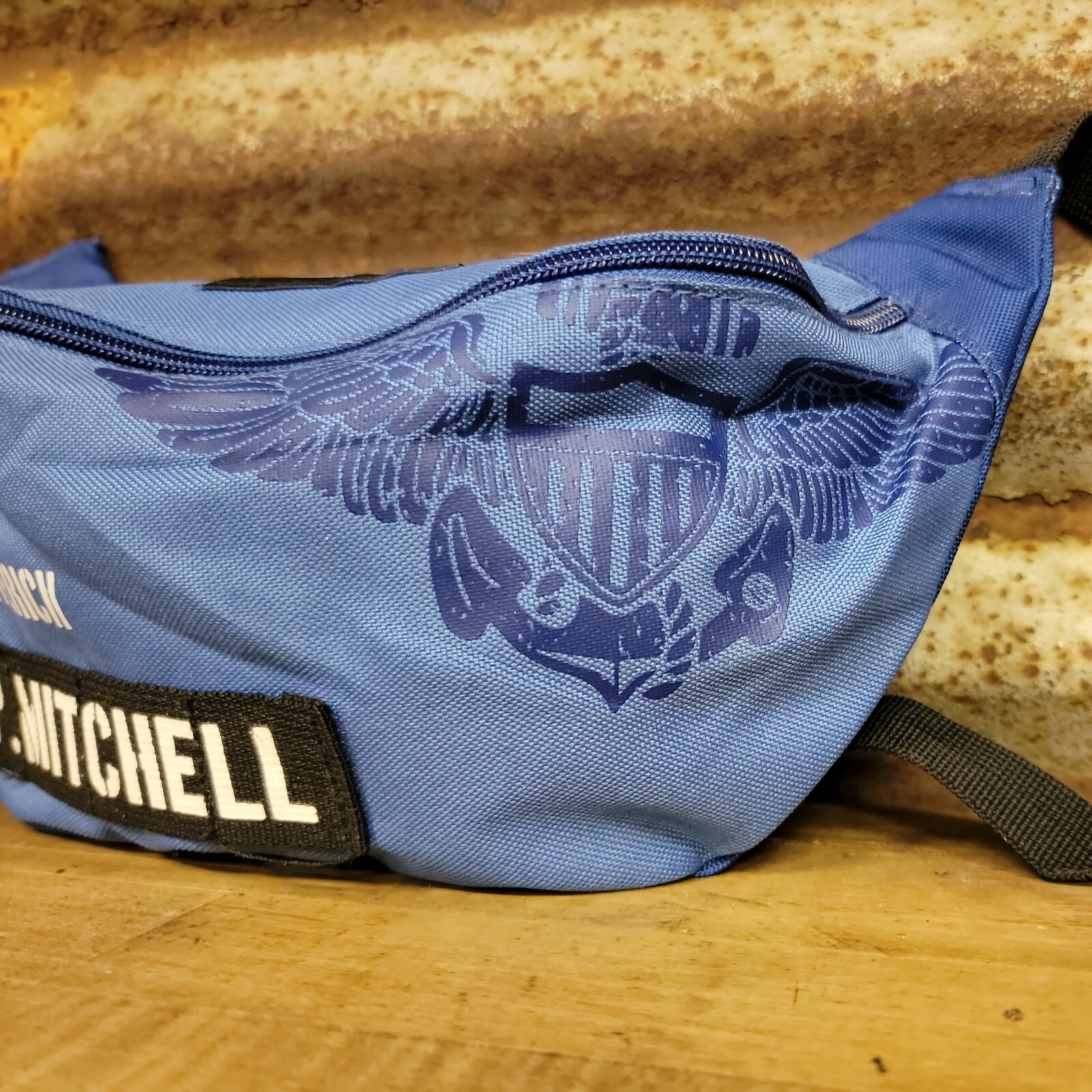 Top Gun Men’s ‘Maverick P. Mitchell’ Fanny Pack Blue