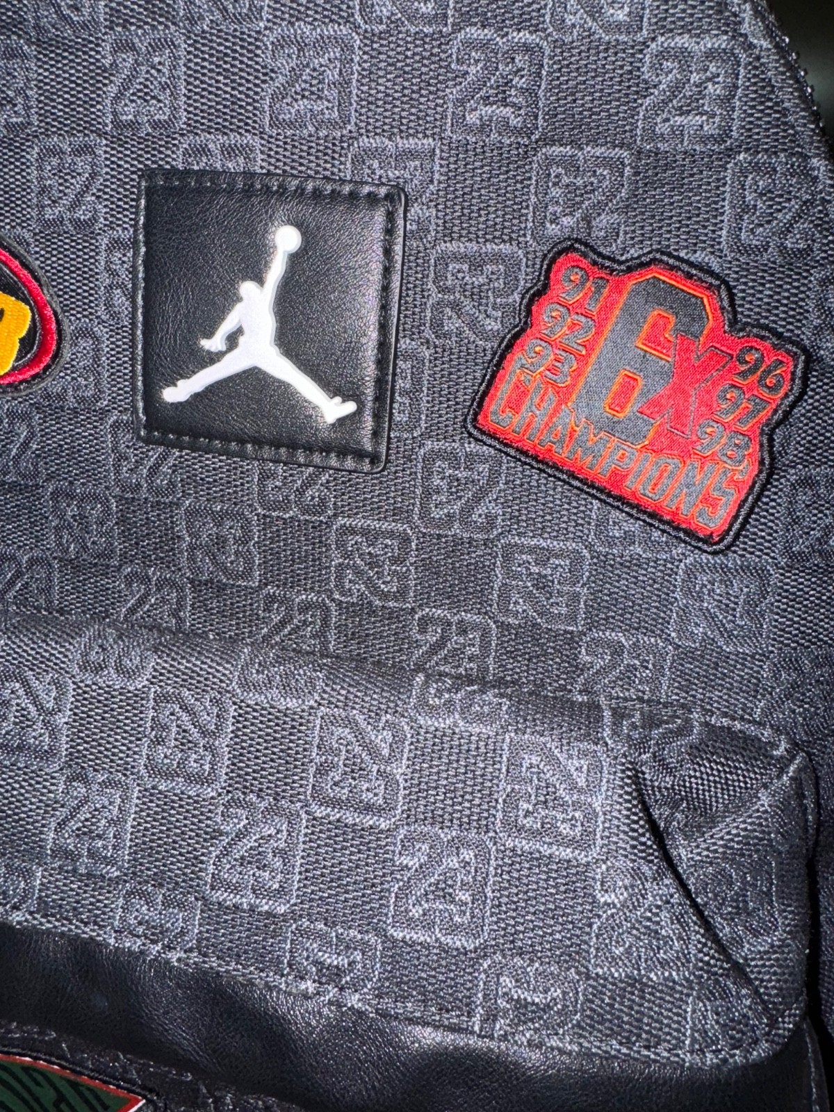 Jordan Air Monogram Backpack 20L New Black Bookbag School Bag MA9155-023 🔥
