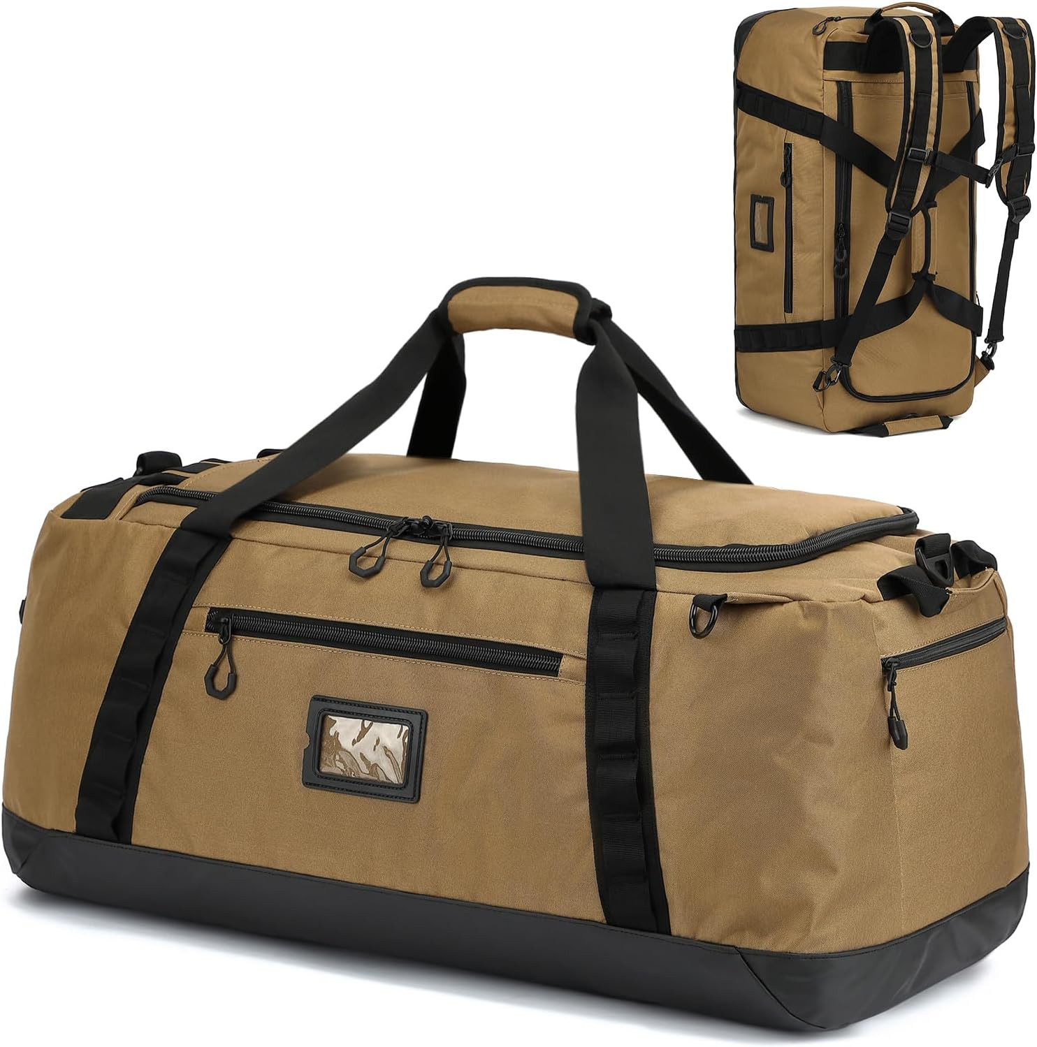 Extra Large Travel Duffle Bag Backpack for Men with Adjustable Dividers 120L Big