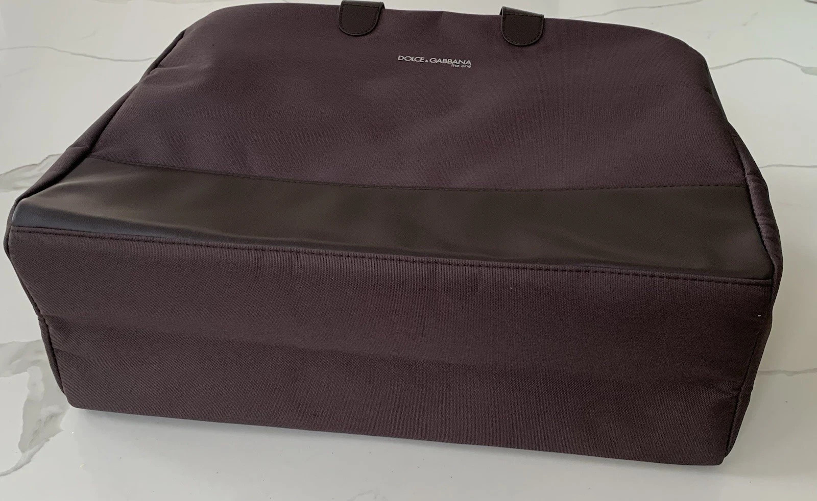 Dolce & Gabbana The One Dark Brown weekender gym DUFFLE BAG NEW
