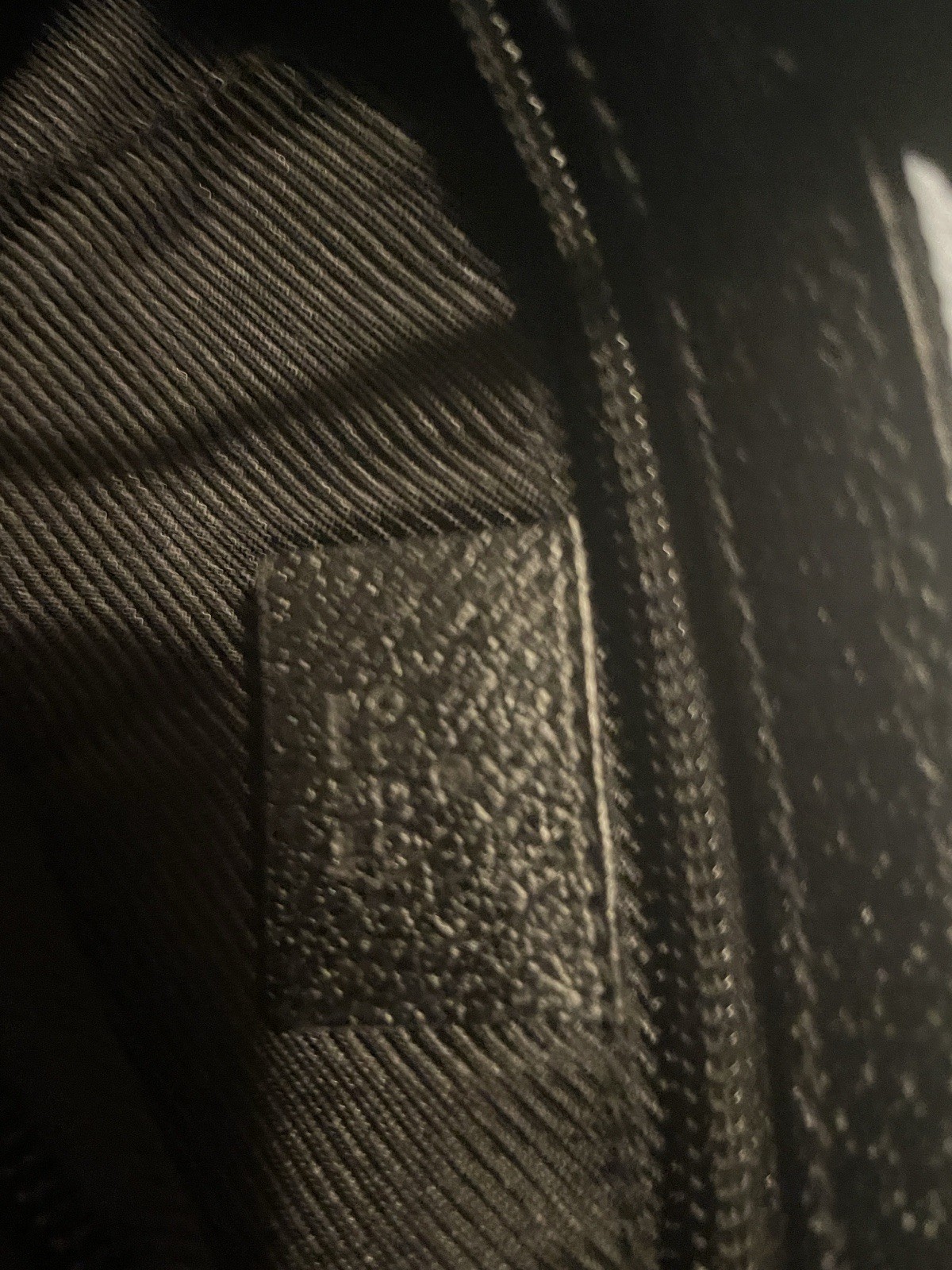 Gucci GG Supreme Black GG Pattern Small hand Bag Zip Closure Adjustable