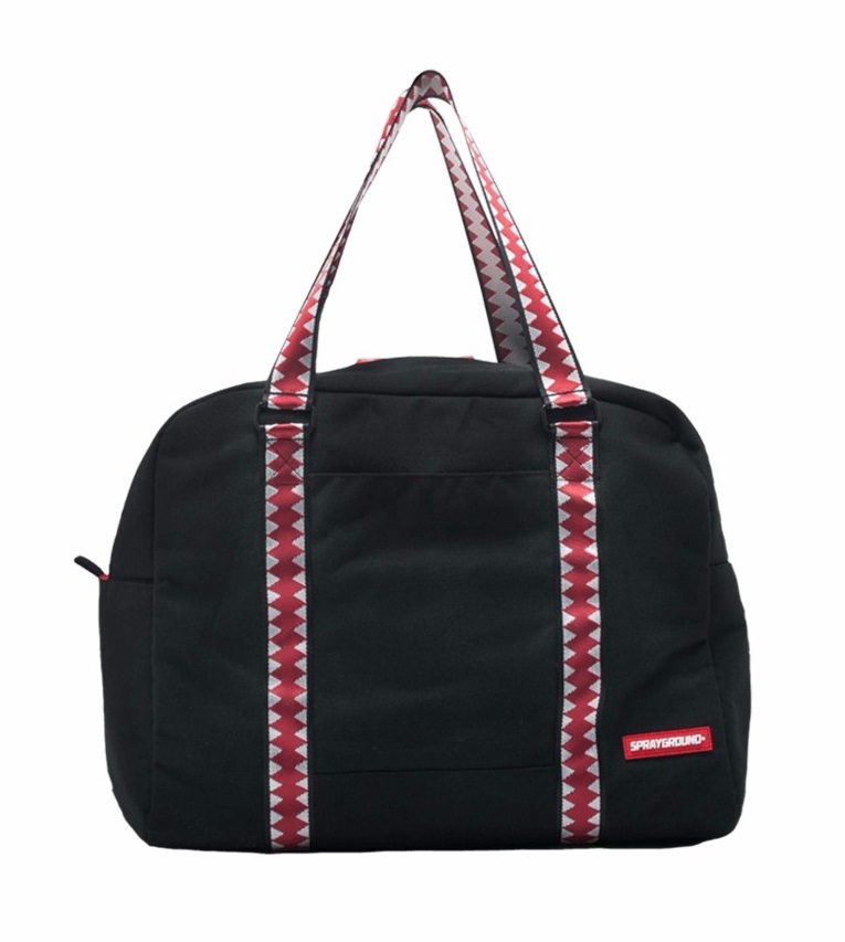 Sprayground Ghost Vertical Shark Urban Dope Black Red Duffel Duffle 910D1223NSZ