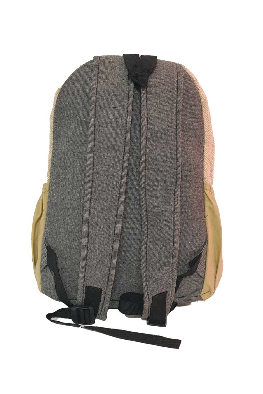 Boho Backpack Handmade Travel Ecofriendly Hemp School Bag Gym Festival Hippie