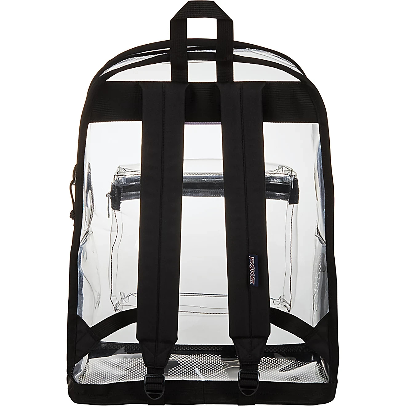 JanSport 25L Clear Backpack Transparent Bookbag School Travel Stadium Bag