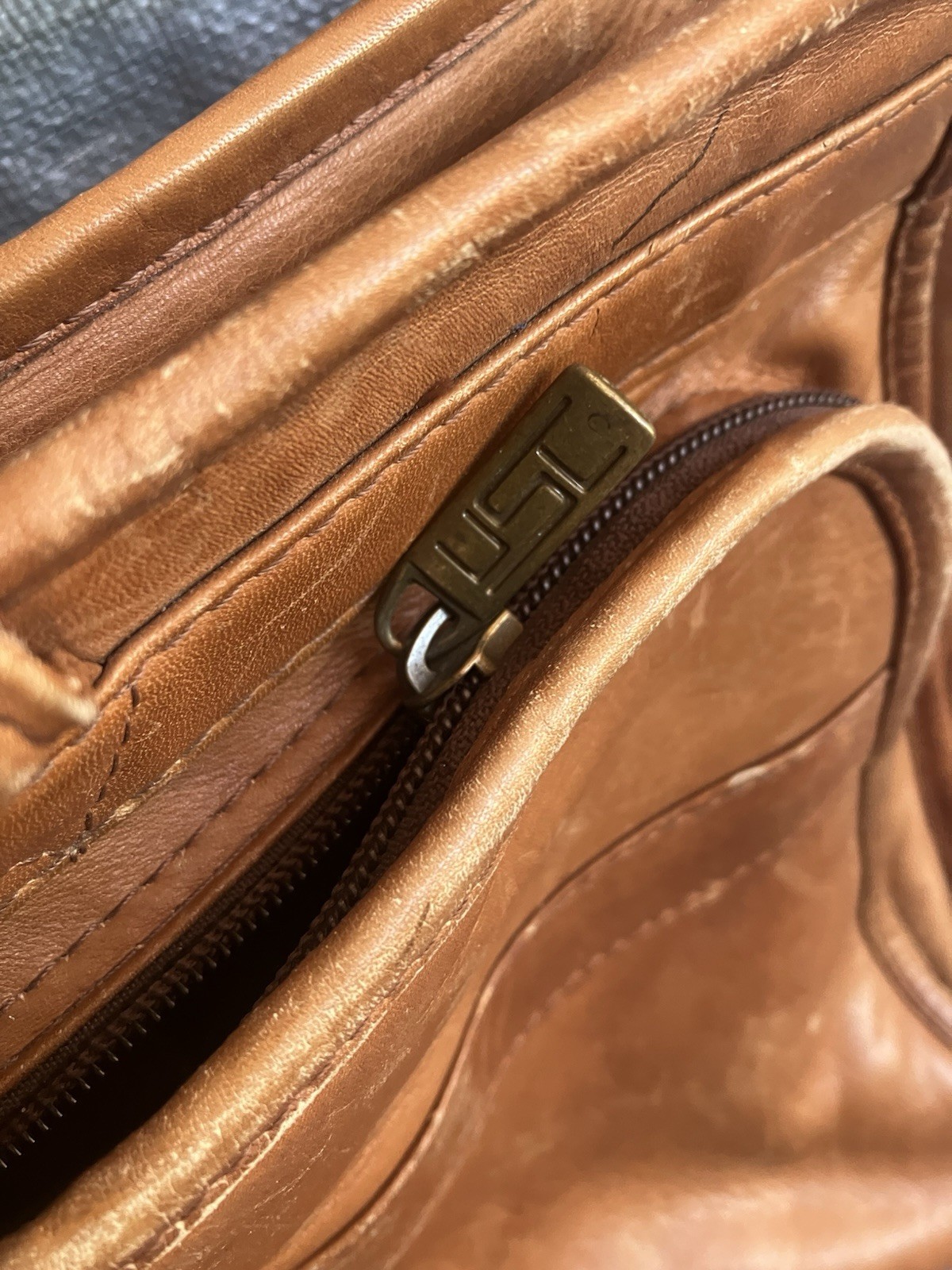 Vintage USC Messenger Bag Soft Side Briefcase